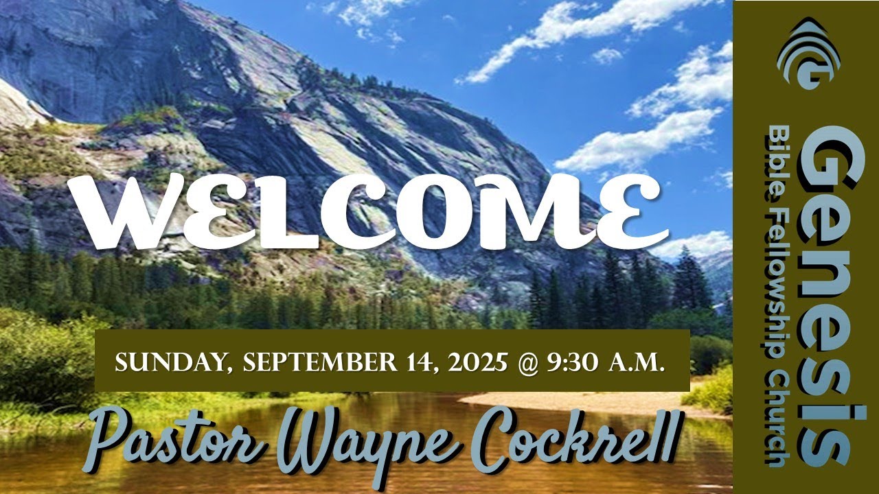 God Takes Back His Grace - GBFC Sunday  Live Stream 9.14.2025