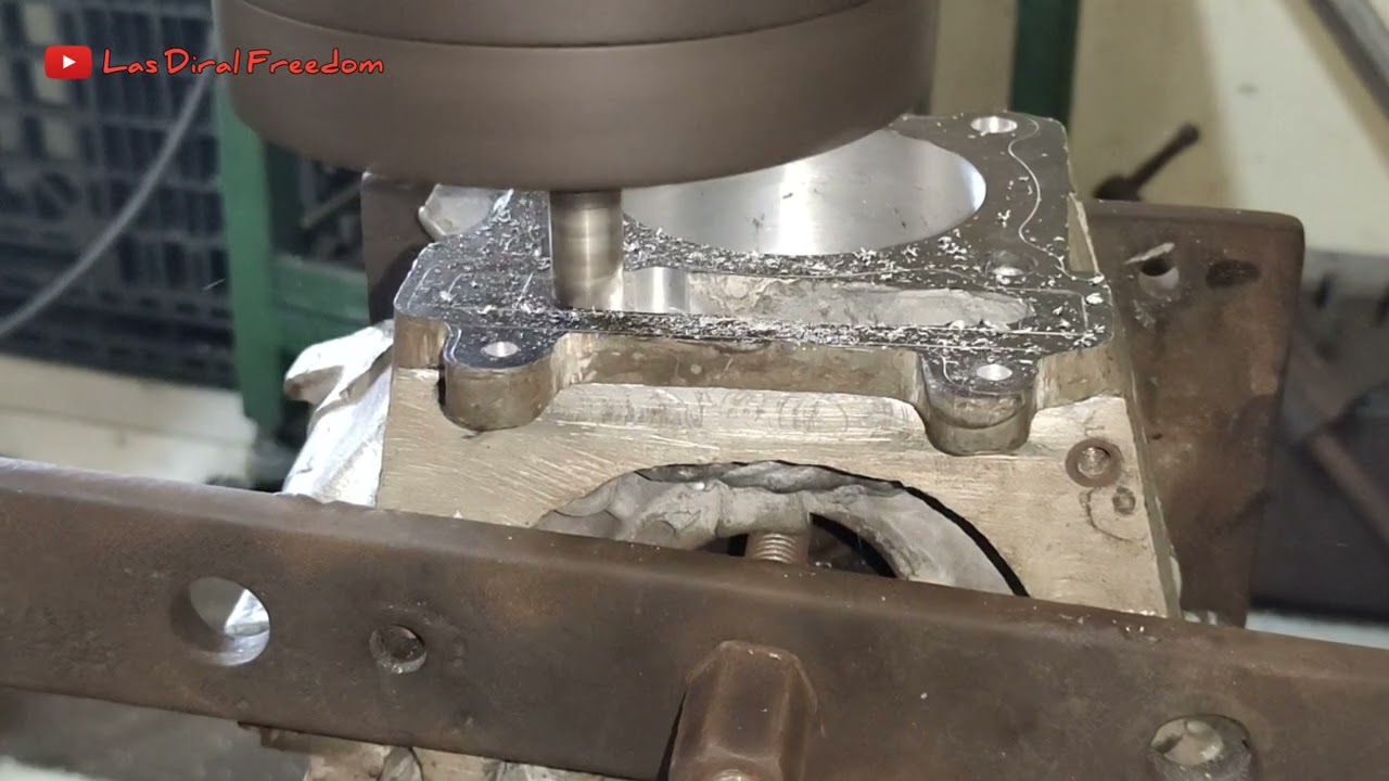 Memperbaiki c100 blok head Vixion