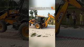 SWARAJ+ARJUN VS JCB TOCHAN🥵//NISHU DESWAL #automobile #nishudaswal #trending #shorts