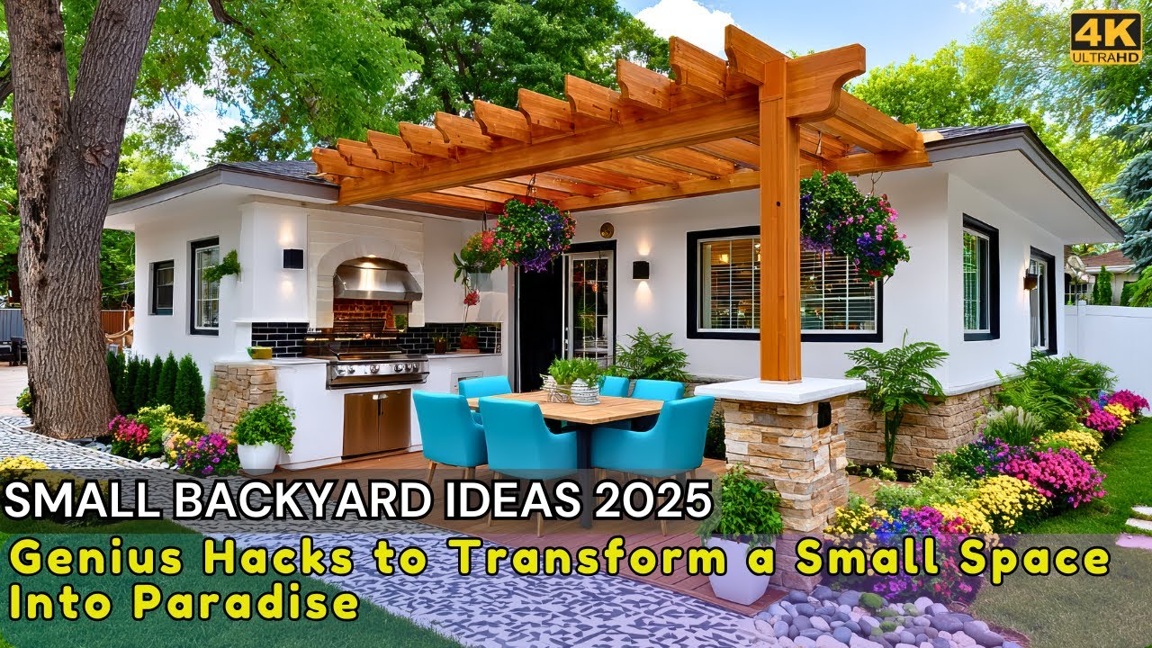 Small Backyard Ideas 2025: Genius Hacks to Transform a Small Space Into ...
