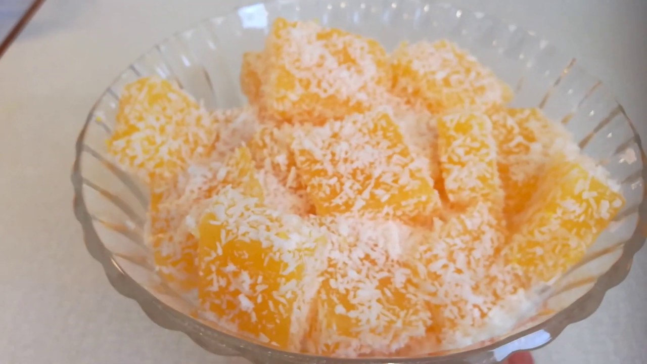 حلاوة  البرتقال الحلقومية الرائعة بمكونات بسيطة متوفرة في كل منزل