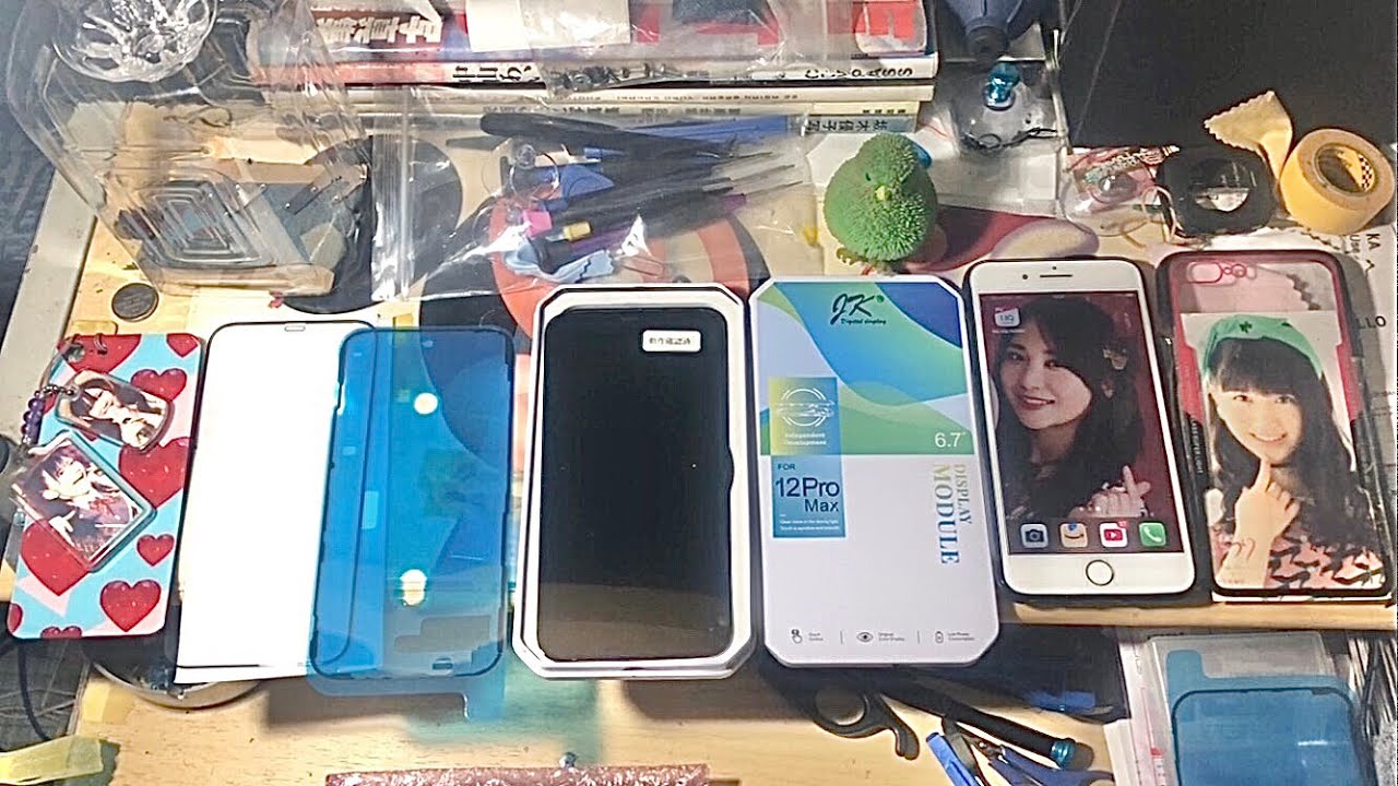 【FHD+】メルカリ購入のiPhone12PRO MAX用LCD フルHD+インセル液晶ディスプレイの開封&商品紹介！！実況#5895(☝︎ ՞ਊ ՞)☝︎