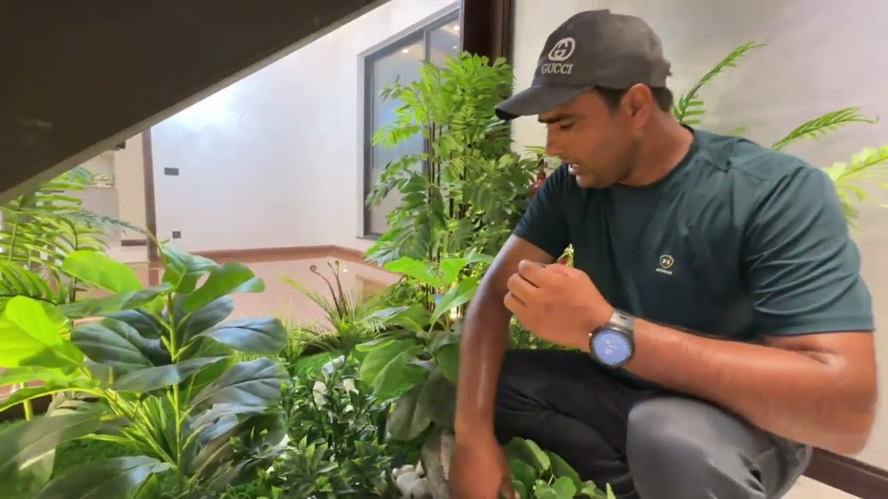 Welcome to Creative World Landscaping Pakistan 🌿✨We specialize in Artificial Landscaping indoor 🌵☘️