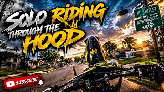 Solo ride ￼through the neighborhood (yz125 )