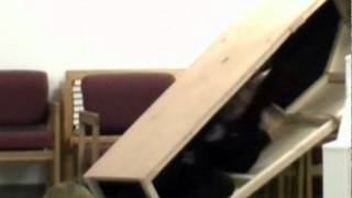 Funny Pastor Falls In Church Coffin Easter Service Says Oh Crap