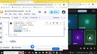 Python gis class 5 Variables