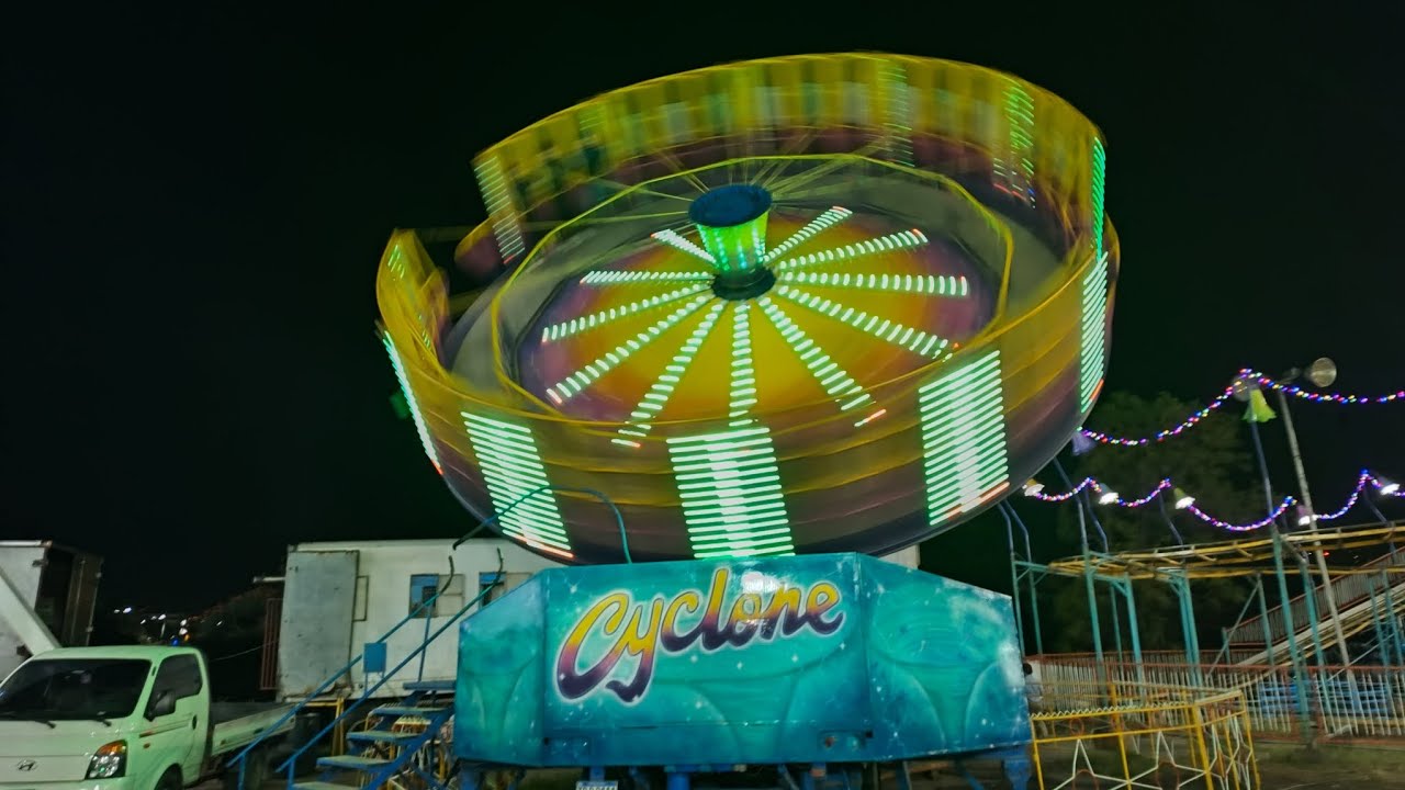 Cyclone Ride (Round Up) Bazar Del Sabado Fair 🇭🇳 2025 - YouTube