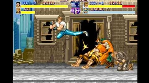 Final Fight - Stage 1 (2-player with Joe) (4/3/10) (Capcom Classics Collection, PS2)