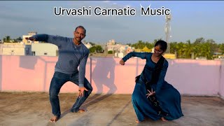 Urvashi Carnatic mix classical dance #tejudance