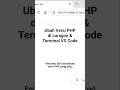 Cara Update Versi PHP di Laragon dan Fix Terminal VS Code