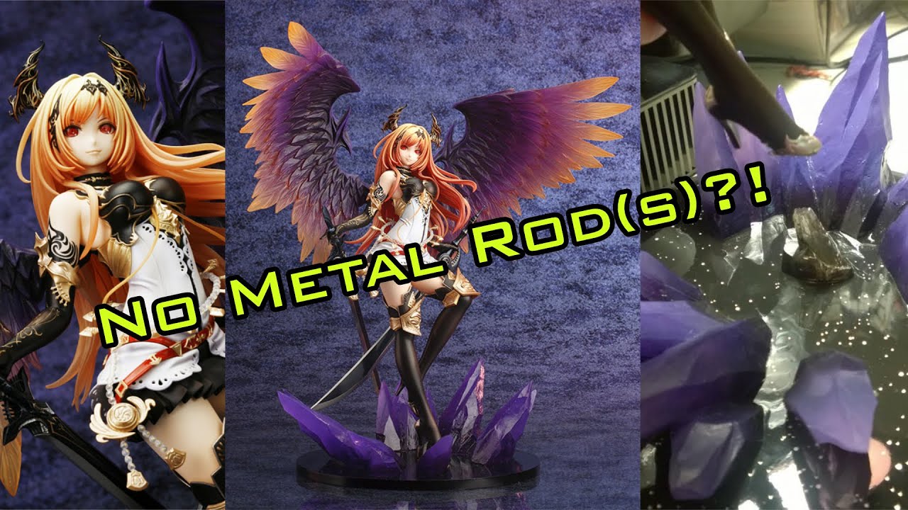DARK ANGEL OLIVIA++ 1/8スケールフィギュア Rage Of Bahamut Dark Angel Olivia Figure 1/8 RED Stand Model
