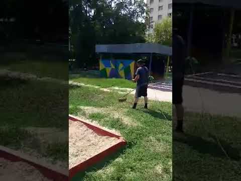 Електрокоса Tatra Garden TE 120 (1200 Вт, вага 5 кг), тример для трави електричний, видео 2