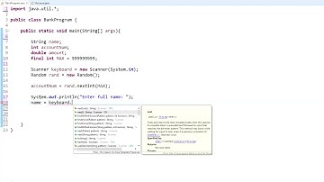 Java Programming Tutorial - 18 - Getting user Input and Creating Objects