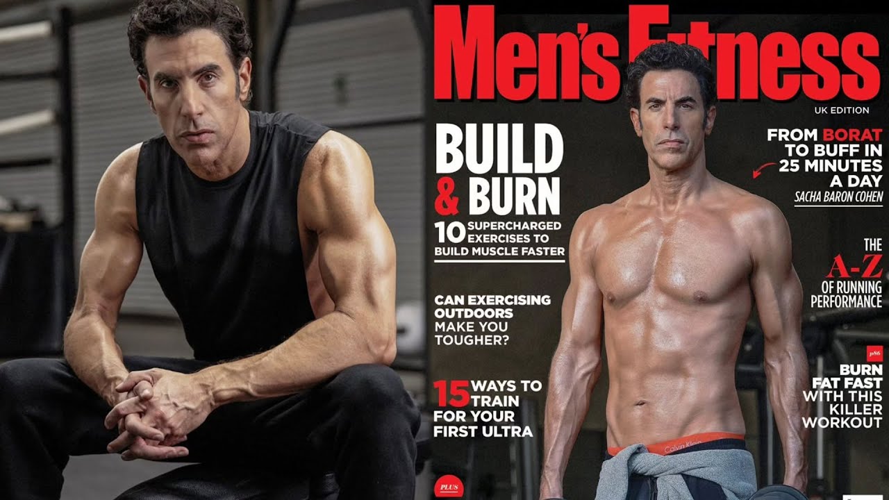 Sacha Baron Cohen Debuts RIPPED Body