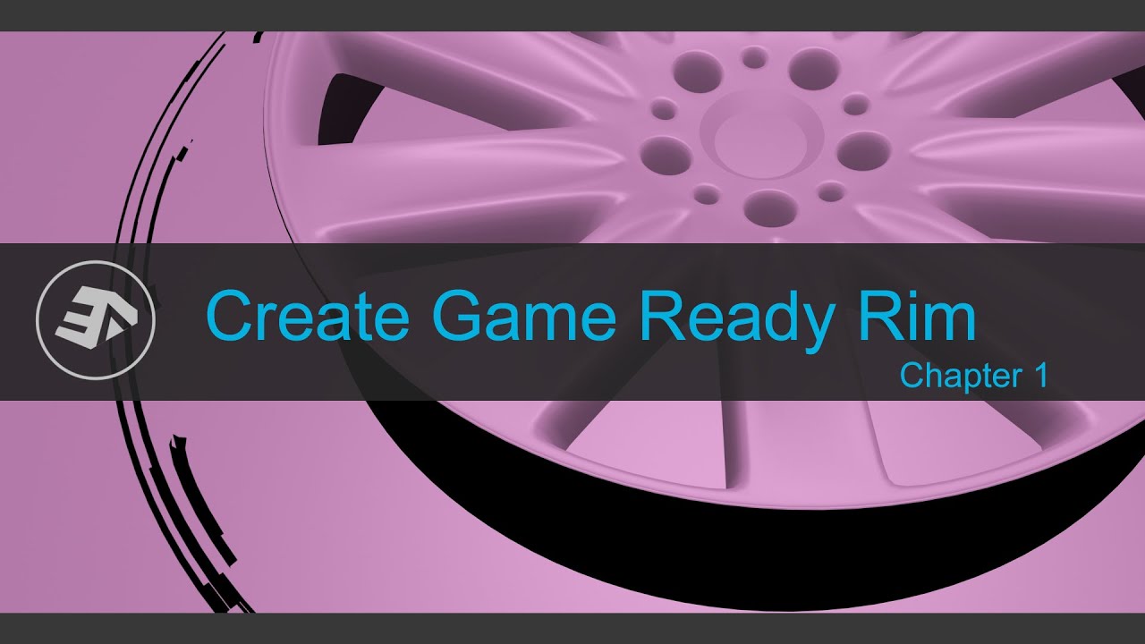 3ds Max - Create Game Ready Rim Base Model - Chapter 1 [Tutorial] - YouTube