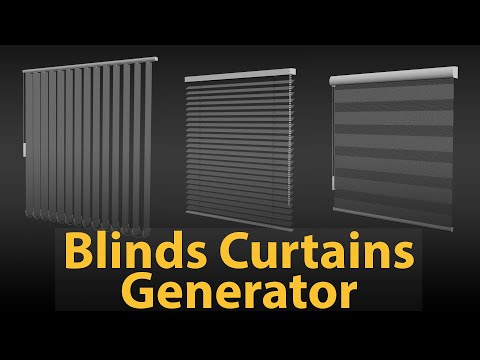 Blinds Curtains Generator v1.0