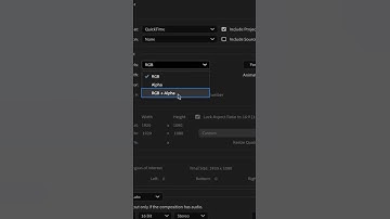 How to Export Transparent Video in After Effects! 🔥