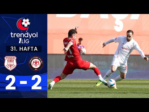Pendikspor (2-2) Çorum FK - Highlights/Özet | Trendyol 1. Lig - 2024/25
