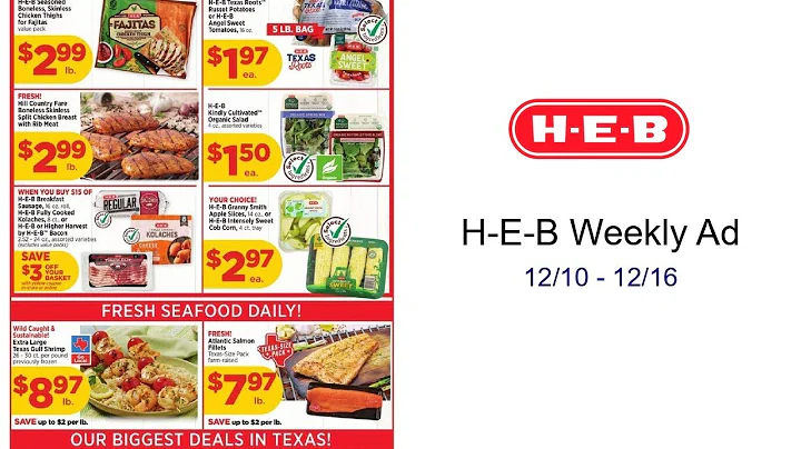 H-E-B Weekly Ad 12/10 - 12/16