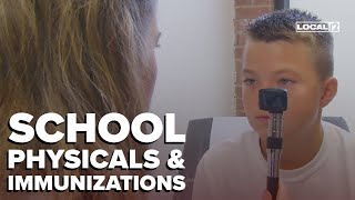 Kroger's Little Clinic can help with school physicals, immunizations