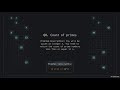 Day 07 | P05-08 - Week02 | Volume Of Sphere | Area of Circle | Make it | Count of primes