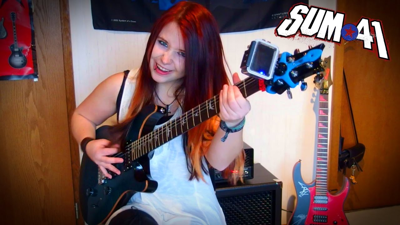SUM 41 Underclass Hero [GUITAR COVER] Jassy J YouTube