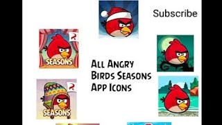 Angry Birds Seasons icons