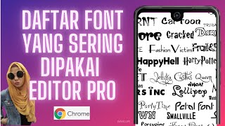 Download Lagu DAFTAR FONT YANG SERING DIPAKAI EDITOR PRO by Desi Kay || TOP 30 AESTHETIC FONTS FOR VIDEO EDITING Download Lagu DAFTAR FONT YANG SERING DIPAKAI EDITOR PRO by Desi Kay || TOP 30 AESTHETIC FONTS FOR VIDEO EDITING