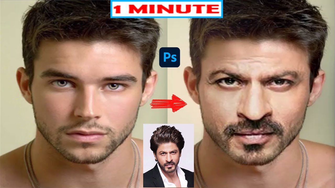 How to easily face change in 2024 face swap YouTube