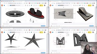 Alnis's Onshape Stream #01: Some r/SolidWorks Challenges