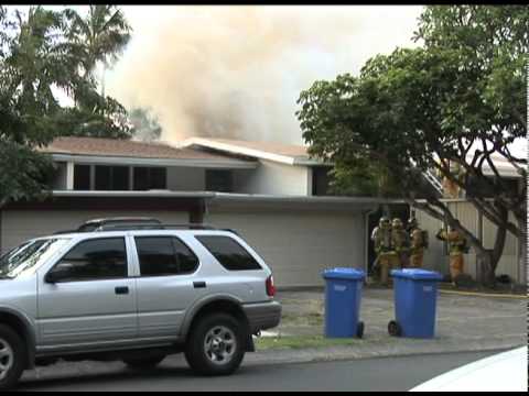 Hawaii Kai townhouse fire