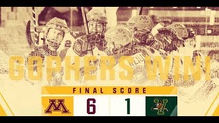 Highlights: Gopher Women's Hockey Takes Down Vermont 6-1