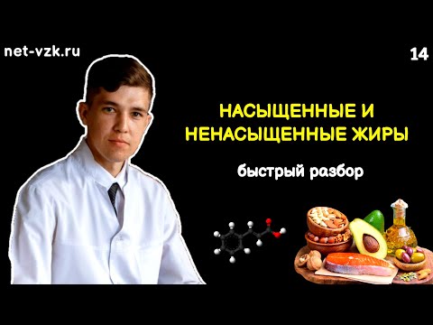 О насыщенных и ненасыщенных жирах за 2 минуты - где содержатся и как различать?