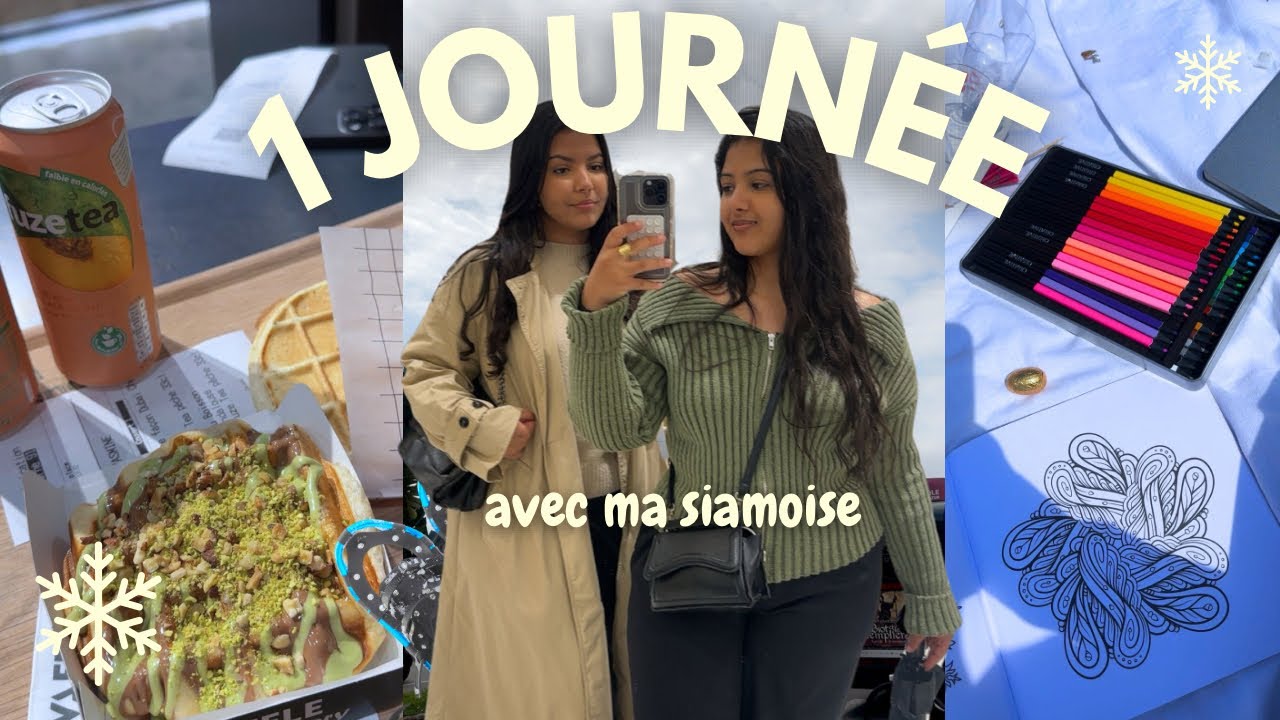Une journée avec ma bestie ( Shopping, food et blabla ) 🛍️🧇😵👯