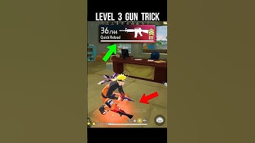 Level 3 Gun Trick 🔥 Free Fire Best Weapon Loot Location | 3 Chip Gun #srikantaff