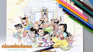 Color with the Casagrandes | The Loud House | Nick Animation Color with the Casagrandes | The Loud House | Nick Animation