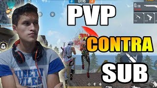 SUBSCRIPTOR ME DIJO NOOB EN FREE FIRE Y ESTO PASO EN UN PVP*TIENES QUE VERLO*😱