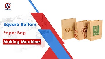 Fully Automatic Paper Bag Making Machine With Printing