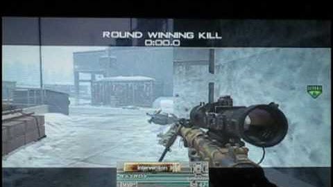 Modern Warfare 2: 8-1 "Sniping" Search and Destroy on Sub Base (MW2 Gameplay/Commentary)