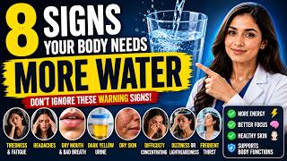 8 Signs Your Body Needs More Water