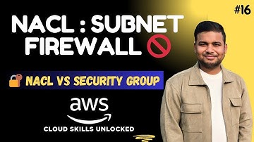 AWS Network ACL (NACL) Explained | Inbound vs Outbound Rules | Subnet-Level Firewall | Hindi #16