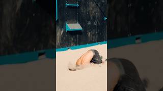 How did the sand taste? 💀 PARKOUR FAILS 😱 #flip #parkour #fail