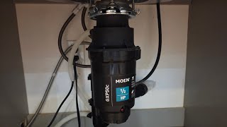 Moen Prep Series PRO Continuous Feed Compact Garbage Disposal w/ Power Cord, GXP50C |QUICK OVERVIEW|