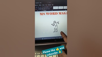 Ms Word Magic Symbol Shortcut Tricks // Ms Word Tricks Of Magic Short Video #shorts #youtubeshorts