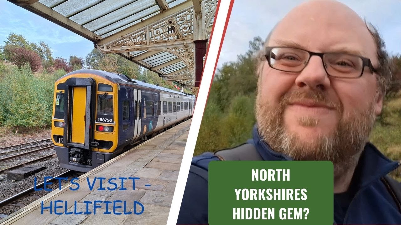 Let's Visit - Hellifield! UK Railway Station Walkthrough | North Yorkshires Hidden Gem?