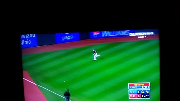 Ben Zobrist Hits Go Ahead Single in World Series!