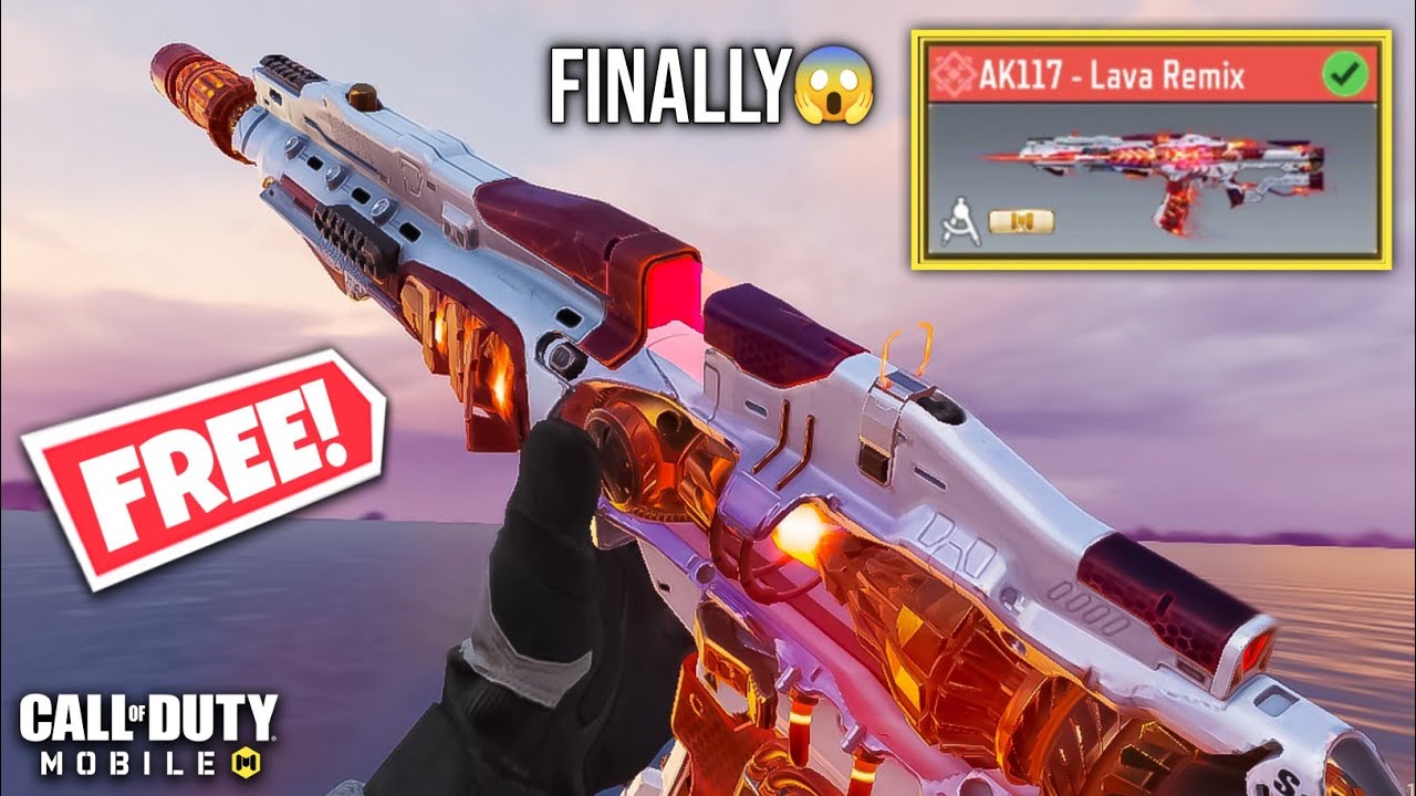 Finally Unlocked The Free Mythic AK117 - Lava Remix! (Best Gunsmith/Loadout Class Setup) CODM
