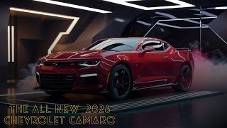The Electric Evolution 2026 Chevrolet Camaro Goes Fully Electric - Everything We Know