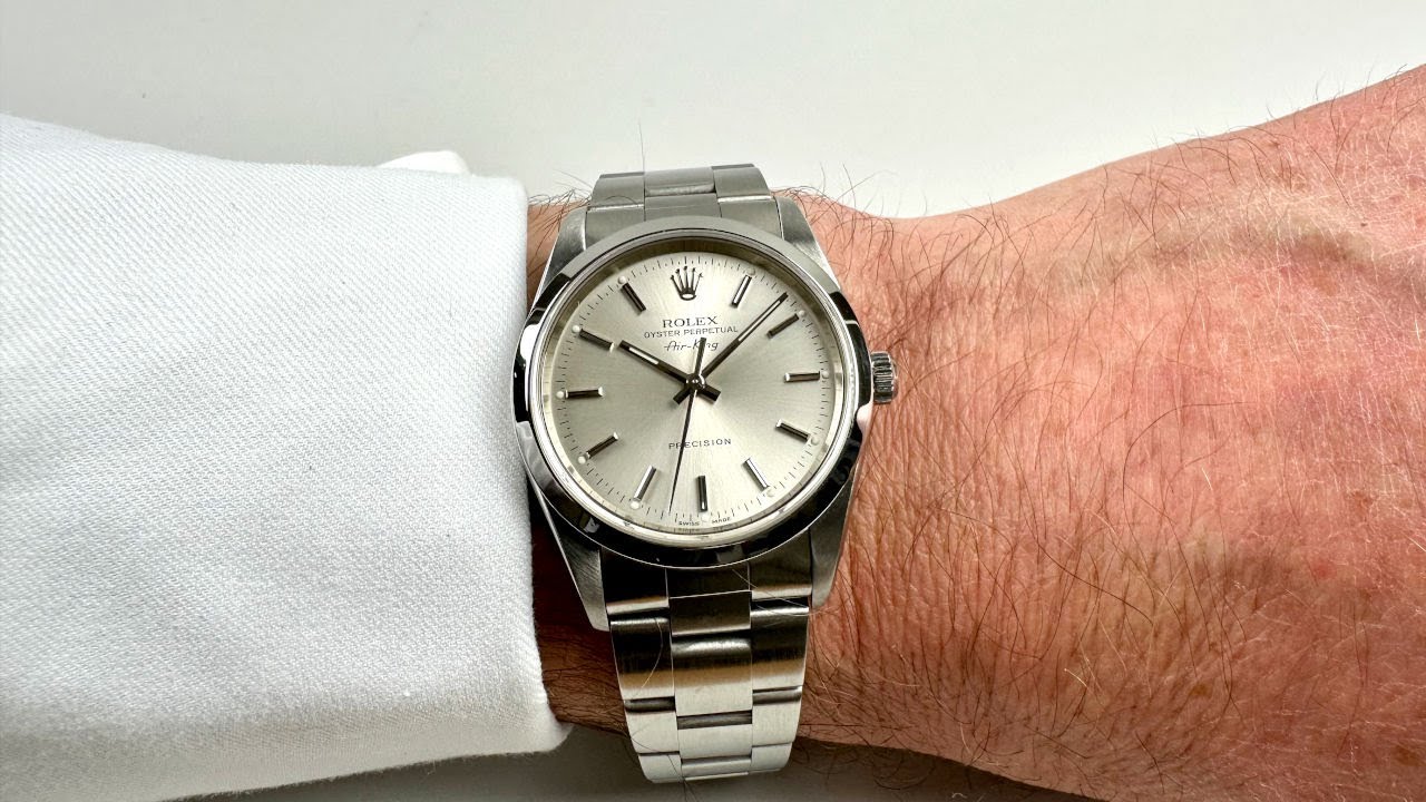 Наручные часы Rolex Oyster Perpetual Air-King Precision Ref. 14000M в корпусе из стали «Full Set»...