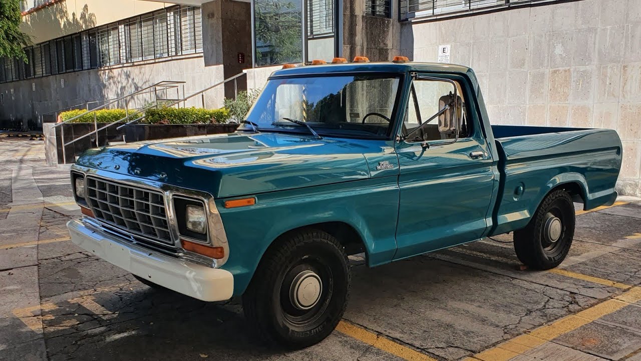 Ford Custom F100 1979' la mas buscada! la más clásica! la mejor! - YouTube